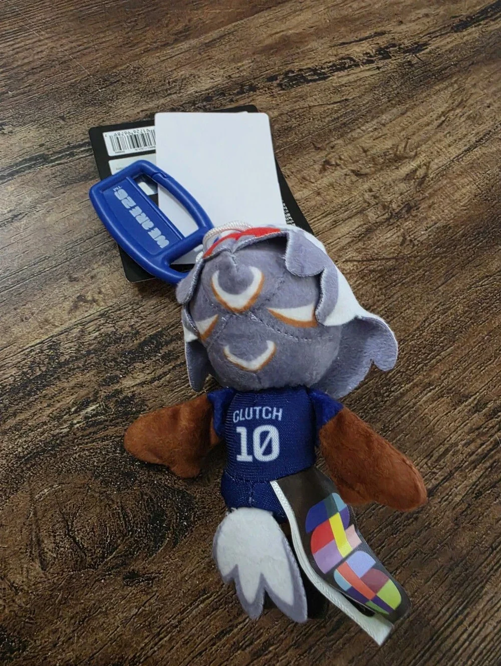 Fifa Plush Eage Mascot Clutch Keychain